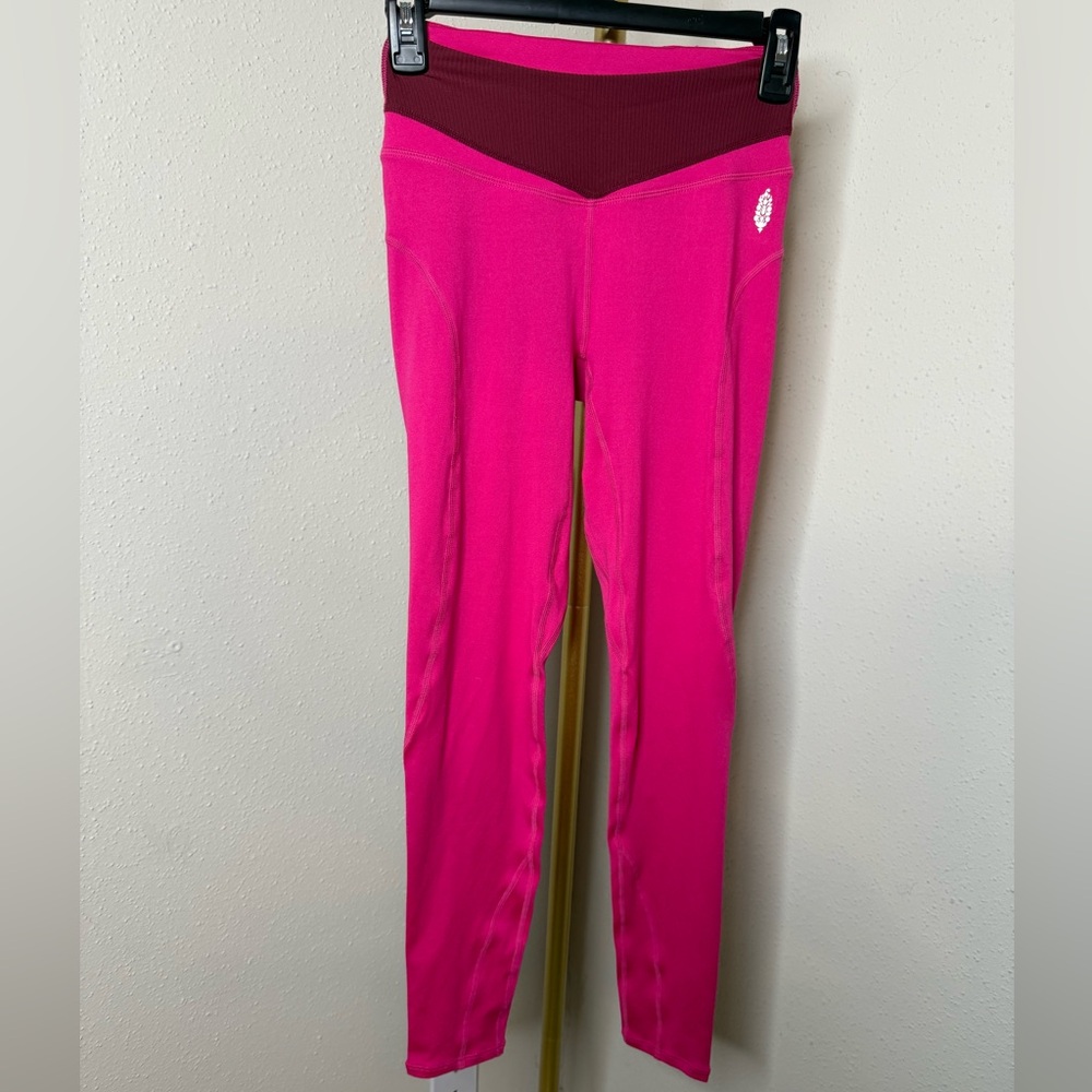 Free People Movement Contrast waistband leggings - Picture 2 of 6